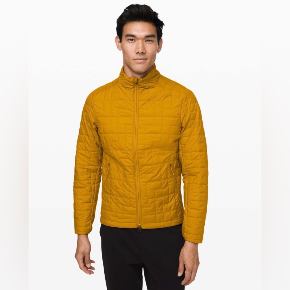 Lululemon Sky Loft Quilted Jacket in Fools Gold Size Medium
